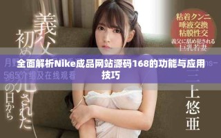 全面解析Nike成品網(wǎng)站源碼168的功能與應(yīng)用技巧