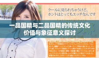 一品國精與二品國精的傳統(tǒng)文化價值與象征意義探討