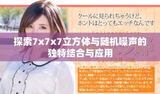 探索7x7x7立方體與隨機噪聲的獨特結合與應用