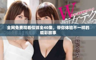 全網免費觀看似錦全40集，帶你體驗不一樣的精彩故事