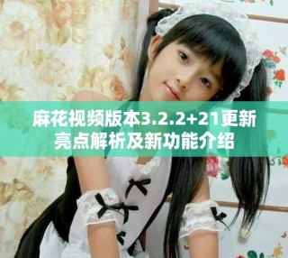 麻花視頻版本3.2.2+21更新亮點解析及新功能介紹