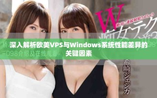深入解析歐美VPS與Windows系統(tǒng)性能差異的關鍵因素