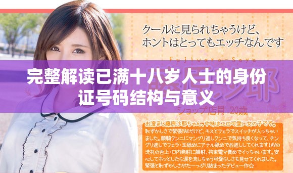 完整解讀已滿十八歲人士的身份證號碼結構與意義