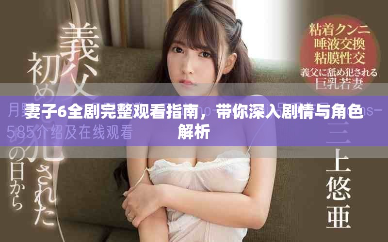 妻子6全劇完整觀看指南，帶你深入劇情與角色解析