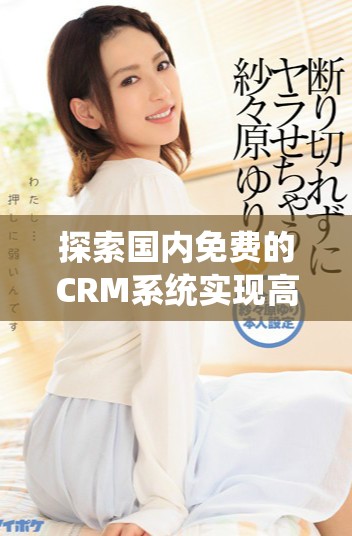探索國內免費的CRM系統實現高效管理與服務優化