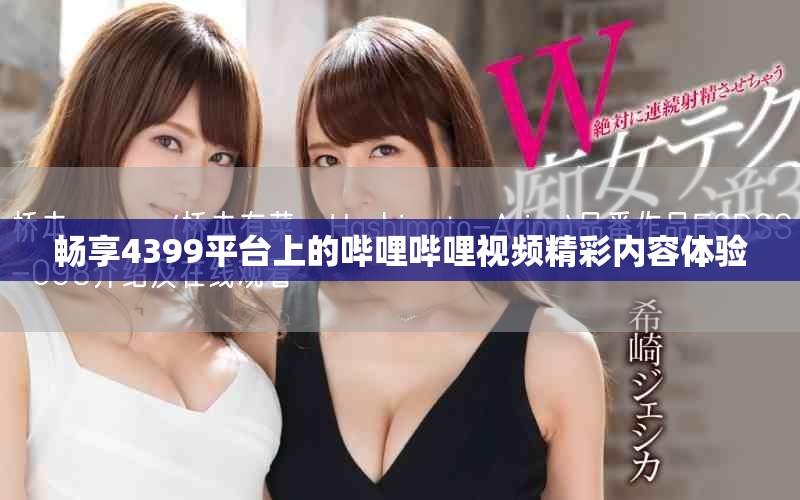 暢享4399平臺上的嗶哩嗶哩視頻精彩內容體驗