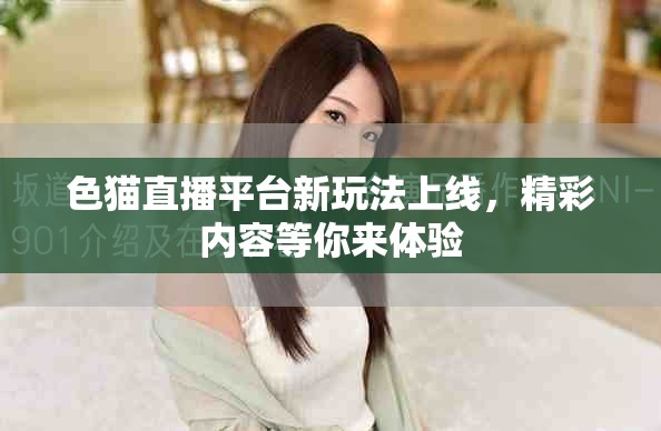 色貓直播平臺新玩法上線，精彩內容等你來體驗