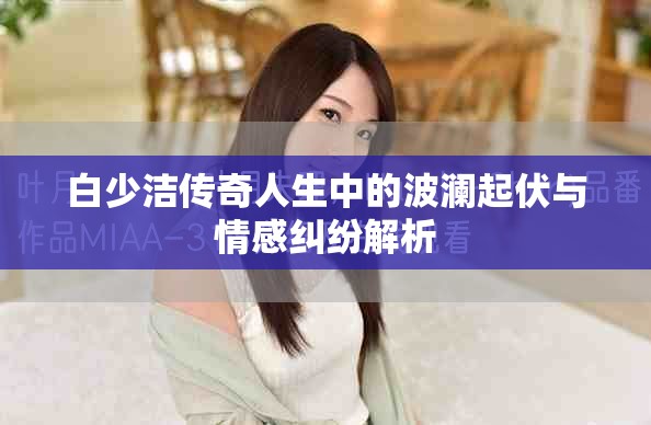 白少潔傳奇人生中的波瀾起伏與情感糾紛解析