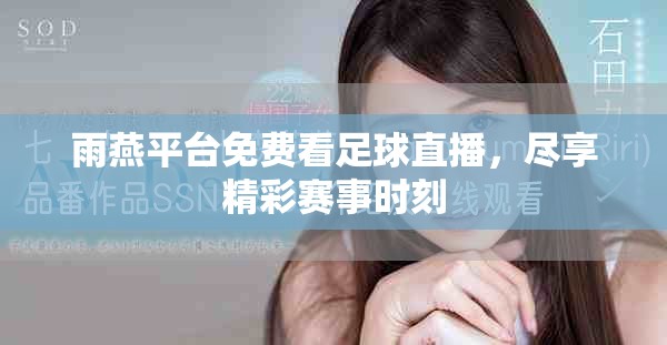 雨燕平臺免費看足球直播，盡享精彩賽事時刻