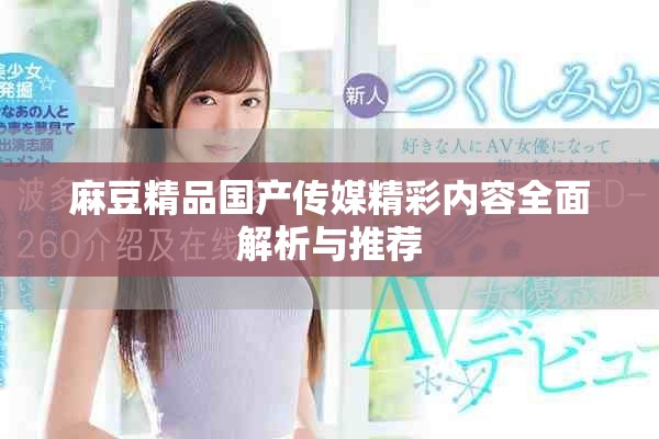麻豆精品國產(chǎn)傳媒精彩內(nèi)容全面解析與推薦