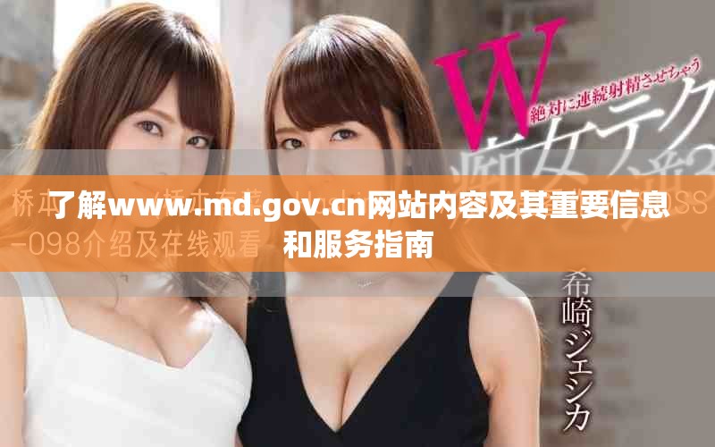 了解www.md.gov.cn網站內容及其重要信息和服務指南