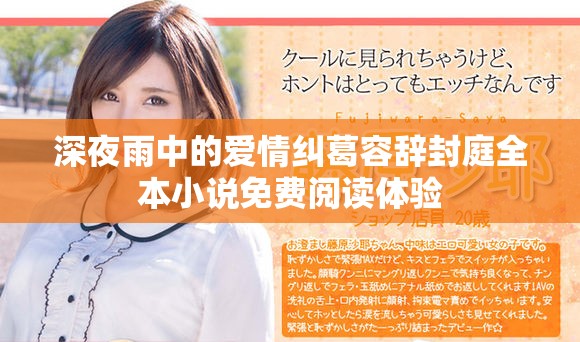 深夜雨中的愛情糾葛容辭封庭全本小說免費閱讀體驗